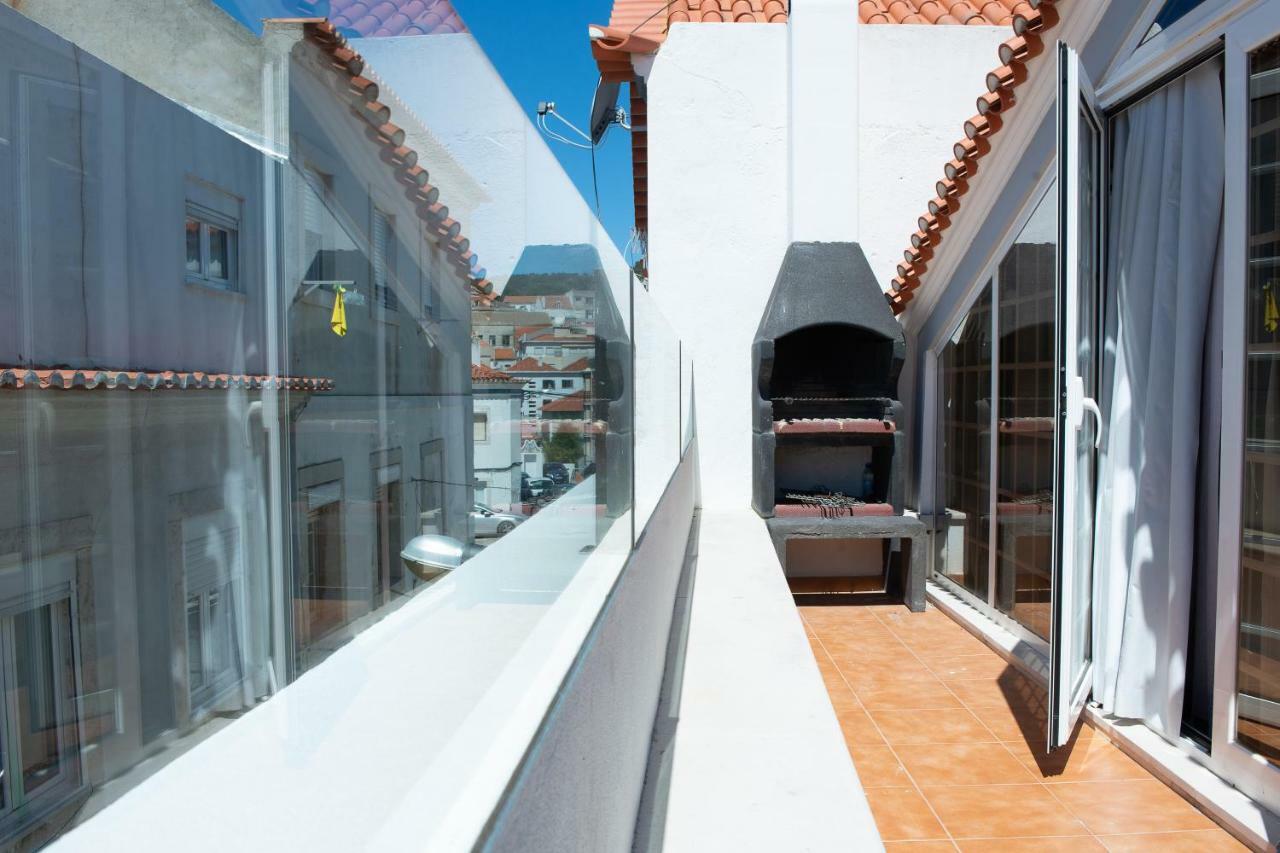 Apartamento Terrace Sesimbra Bagian luar foto